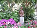 Mary-Gilbert-in-Conservatory-Fitzroy-Gardens