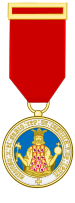 Medal of the Civil Order of Alfonso X, the Wise.svg