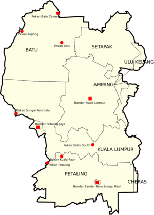 Mukims of Kuala Lumpur