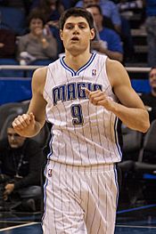 Nikola Vucevic Washington at Orlando 2012