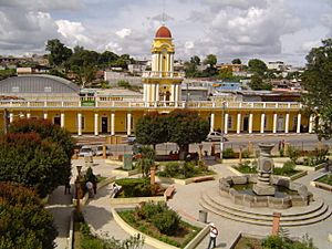 Central Plaza and town hall