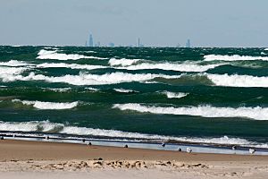 PortageLakeMichiganShoreline