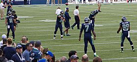 Seahawks warming up in 2014 preseason