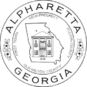 Official seal of Alpharetta, Georgia