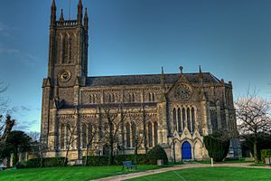 St Marys Parish Church, Andover, Hampshire-3Dec2009