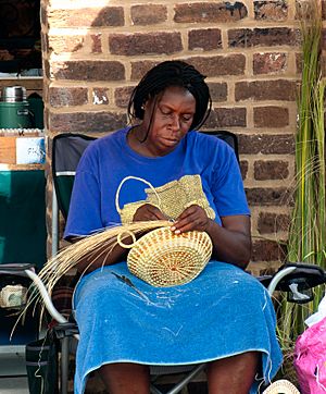 Sweetgrass Basket Maker