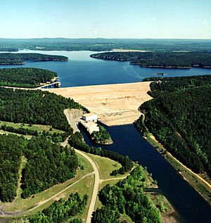 USACE DeGray Dam and Lake