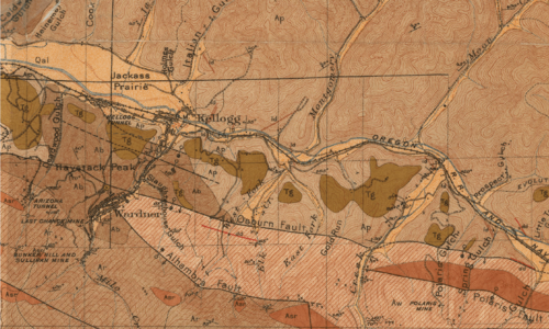 1907KelloggIdaho geologicmap