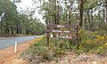 Beelu National Park sign 2008