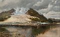 Charles Blomfield - White Terraces, Rotomahana - Google Art Project