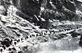 Chinese troops marching in Xinkou