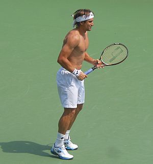 David Ferrer Practice