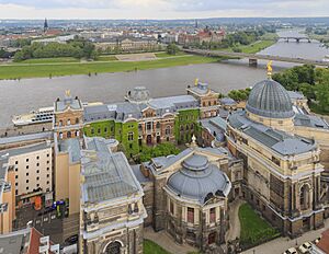 Dresden Germany City-views-from-tower-of-Frauenkirche-01