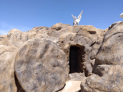 Empty tomb in Groom Texas