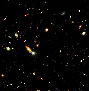 Hubble deep field