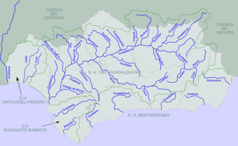 Ríos de Andalucía