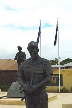 Robert Hitchcock SAS sculpture