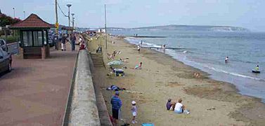 Shanklin beach and esplanade