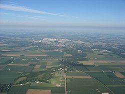 Sidney from the east