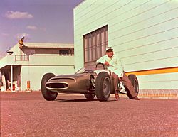 Soichiro Honda in 1963