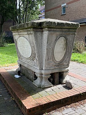 Tomb in Browning Settlement Garden