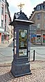 Werdau advertising clock (aka)