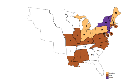 1839WhigPresidentialNomination1stBallot