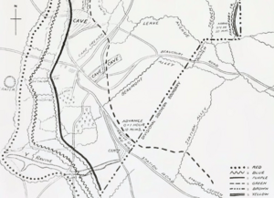 51st (Highland) Division objectives at Beaumont Hamel, November 1916