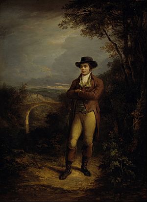 Alexander Nasmyth - Robert Burns, 1759 - 1796. Poet - Google Art Project