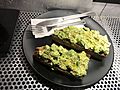 Avocado toast at Voyager Espresso (33134505776)