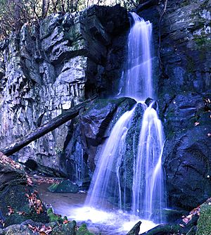 Baskins Creek Falls, November 2012