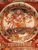 Chidambaram Nataraja temple fresco