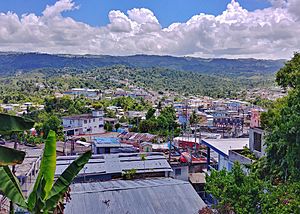 Downtown Corozal from Abras in Corozal