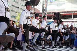 Dancers at Oktoberfest