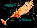 Edith 1971 rainfall