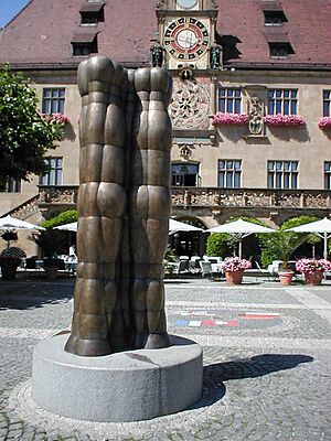 Heilbronn-marktplatz-skulptur-avramidis