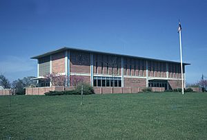 Jefferson County Courthouse in Oskaloosa (1971)