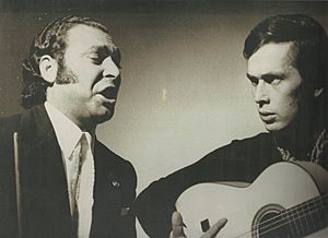 Juan el de la Vara con Paco de Lucía