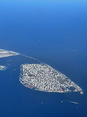 Male- the capital of Maldives