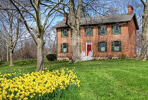 McFarland House, daffodil season