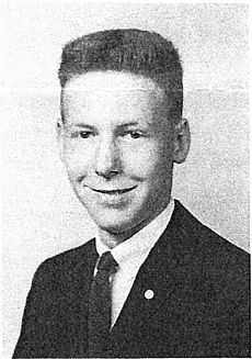 Mitch McConnell in 1960 Crimson