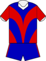 Newcastle Knights home jersey 2001