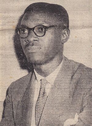 Patrice Lumumba in 1958