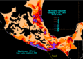 Pauline 1997 rainfall