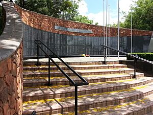 SADF Wall of Remembrance at Voortrekker Monument