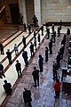 Senate Dems stand and kneel for George Floyd