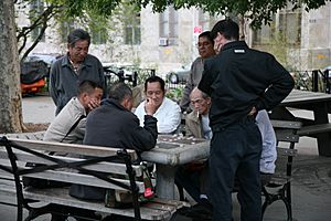 Xiangqi in Columbus Park