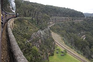 Zig zag railway at Lithgow