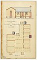 Architectural drawing of the Court House, Police Quarters and Lockup, Kilkivan, 24 March 1884