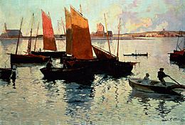 Charles cottet sunsetsails